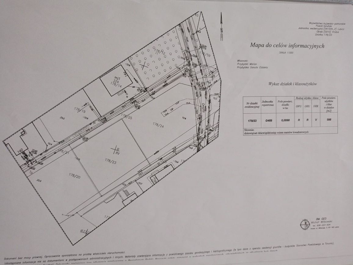 Działka budowlana Krobia, ul. Henryka Orszta. Zdjęcie 2