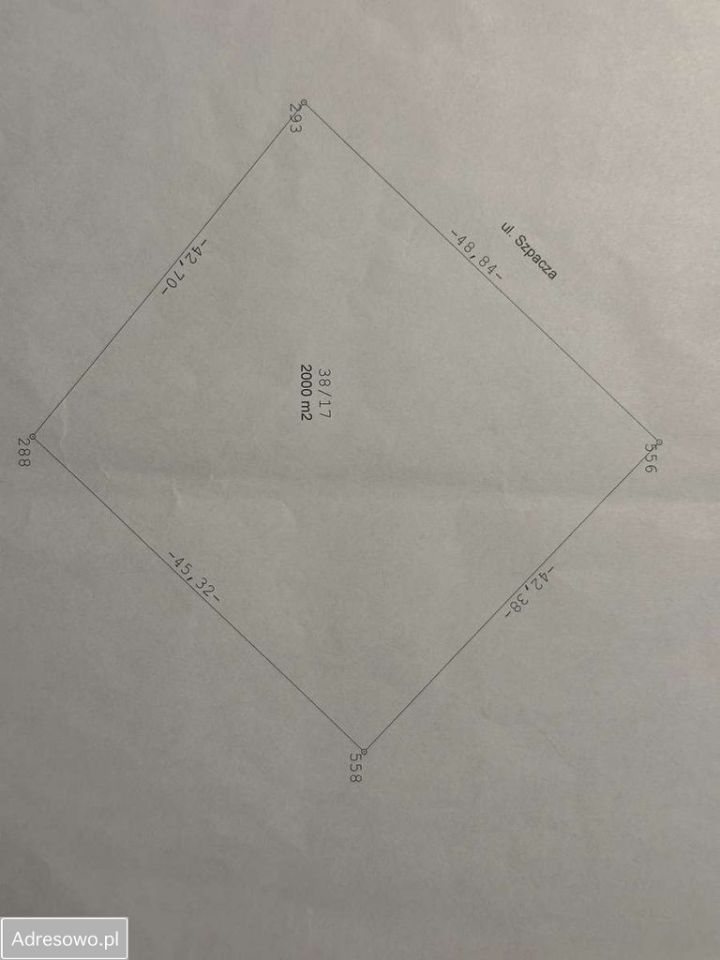 Działka budowlana Szczęsne, ul. Szpacza. Zdjęcie 3