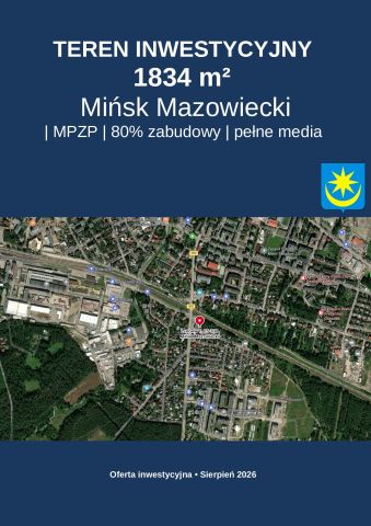 Działka inwestycyjna Mińsk Mazowiecki, ul. Ludowa. Zdjęcie 1