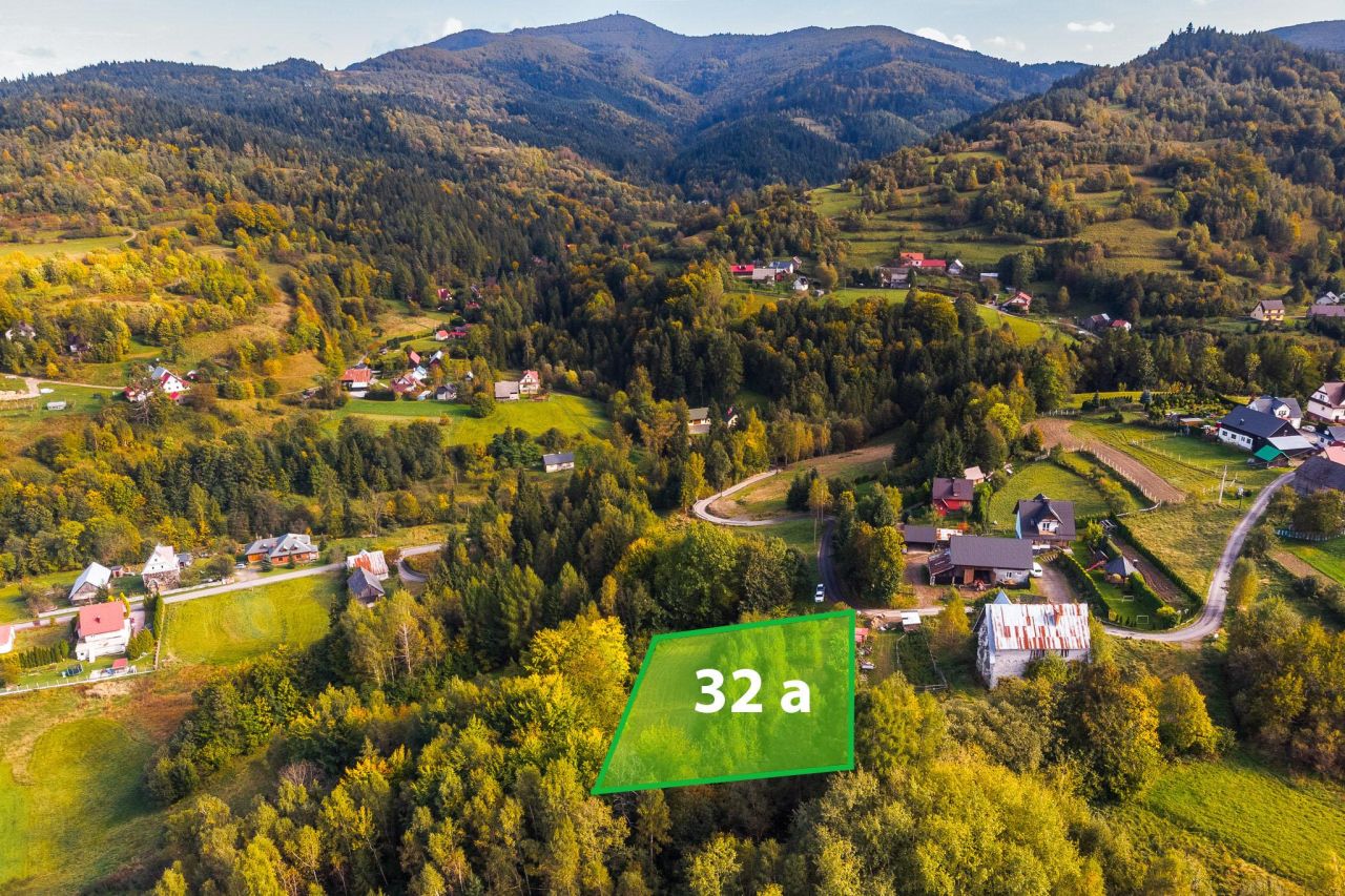 Działka budowlana Półrzeczki Kuchty. Zdjęcie 1