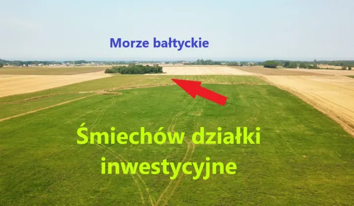 Działka inwestycyjna Śmiechów