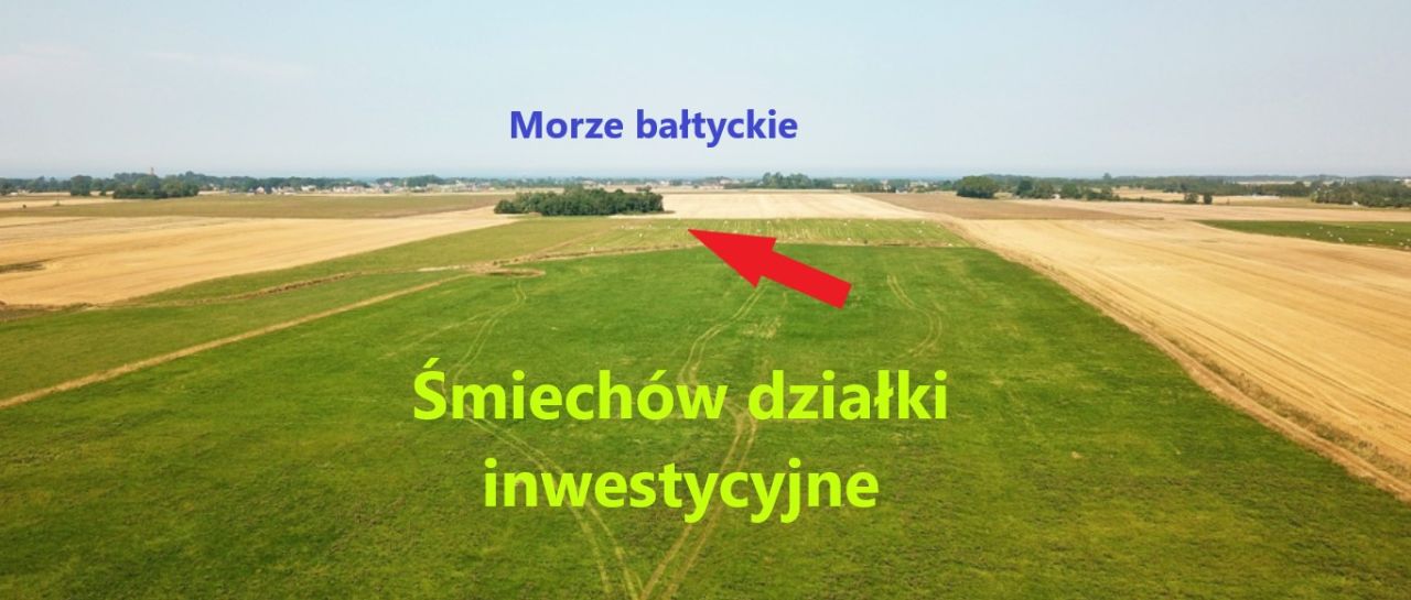 Działka budowlana Śmiechów. Zdjęcie 1