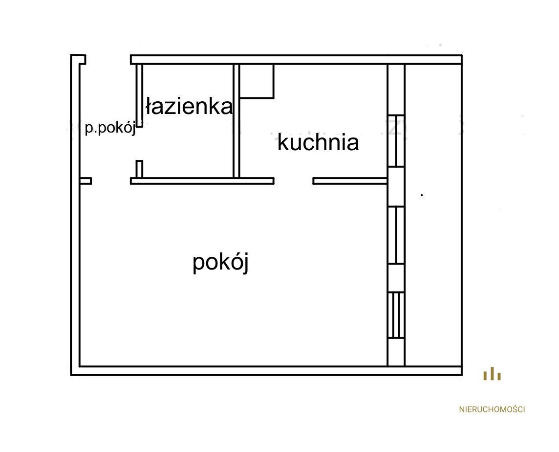 Mieszkanie 1-pokojowe Wrocław Stare Miasto, ul. Bolesławiecka. Zdjęcie 11