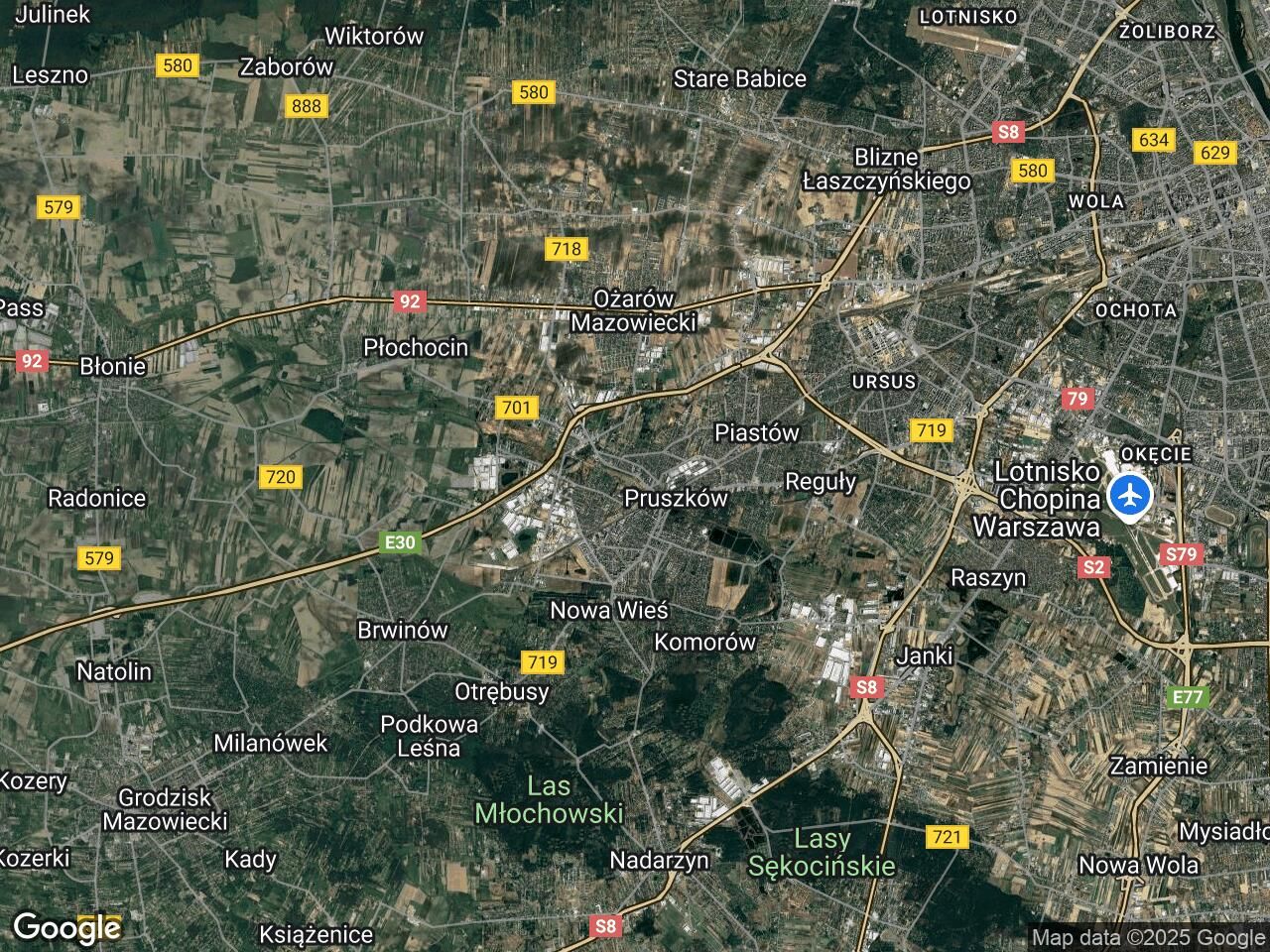 Działka inwestycyjna Pruszków Żbików, ul. Poznańska