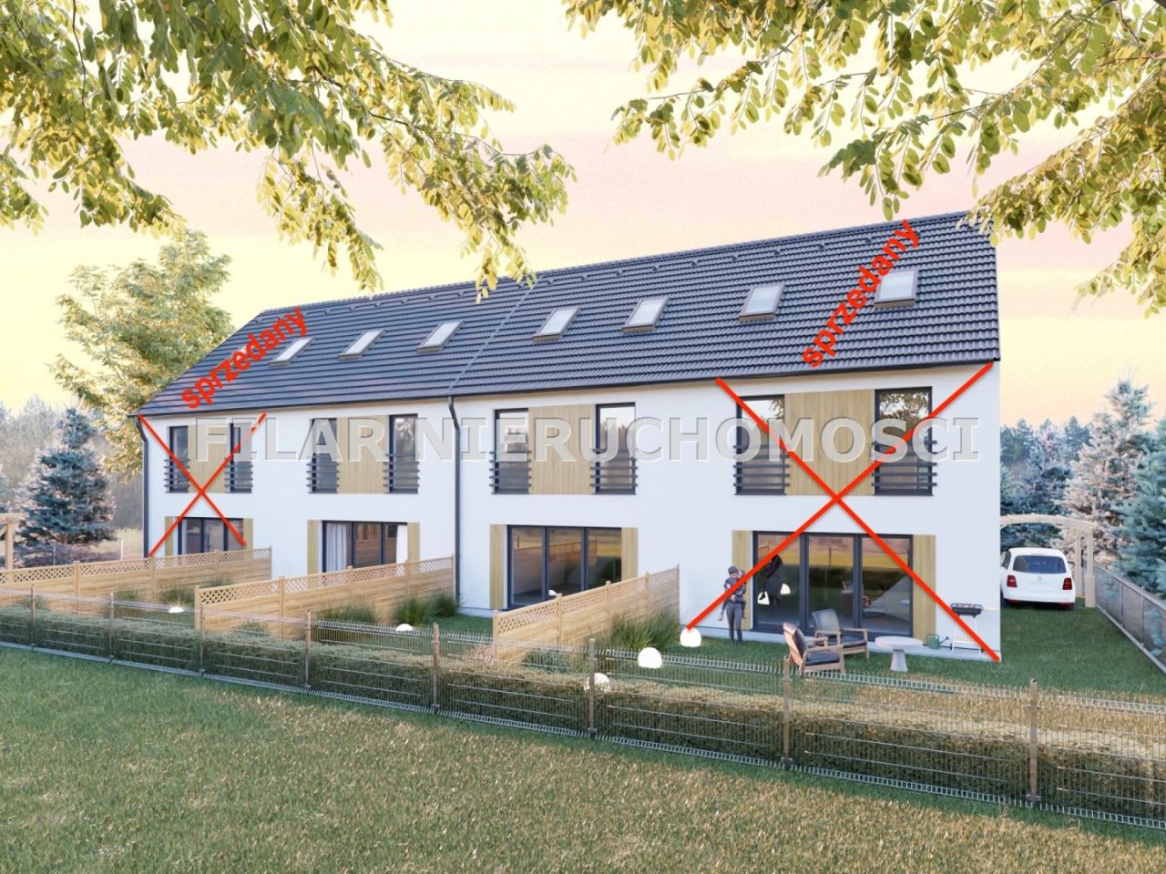 dom szeregowy, 6 pokoi Lubin Małomice. Zdjęcie 5