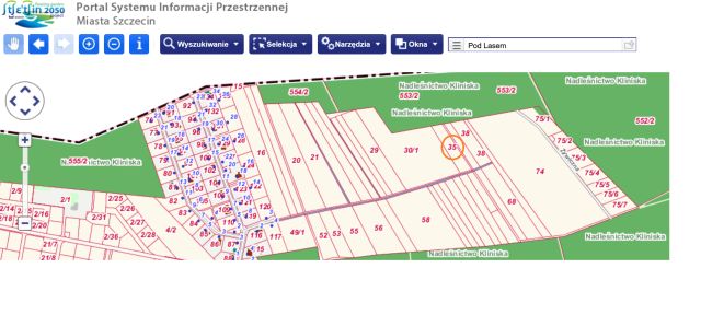 Działka rolna Szczecin Wielgowo, ul. Pod Lasem. Zdjęcie 1