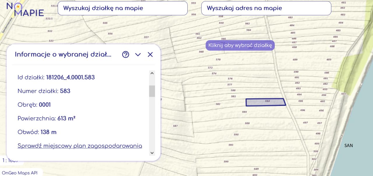 Działka leśna Rudnik nad Sanem, ul. Sandomierska. Zdjęcie 2