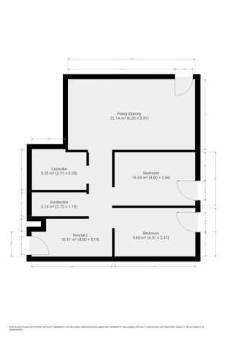 Mieszkanie 3-pokojowe Kudowa-Zdrój, ul. Bluszczowa. Zdjęcie 12