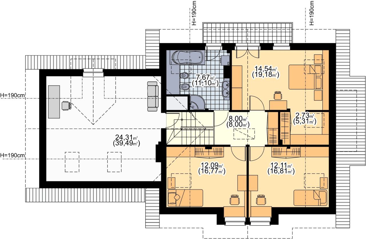 Działka budowlana Krępice, ul. Pogodna. Zdjęcie 6