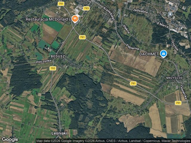 Działka budowlana Myszków Będusz, ul. Franulka. Zdjęcie 1
