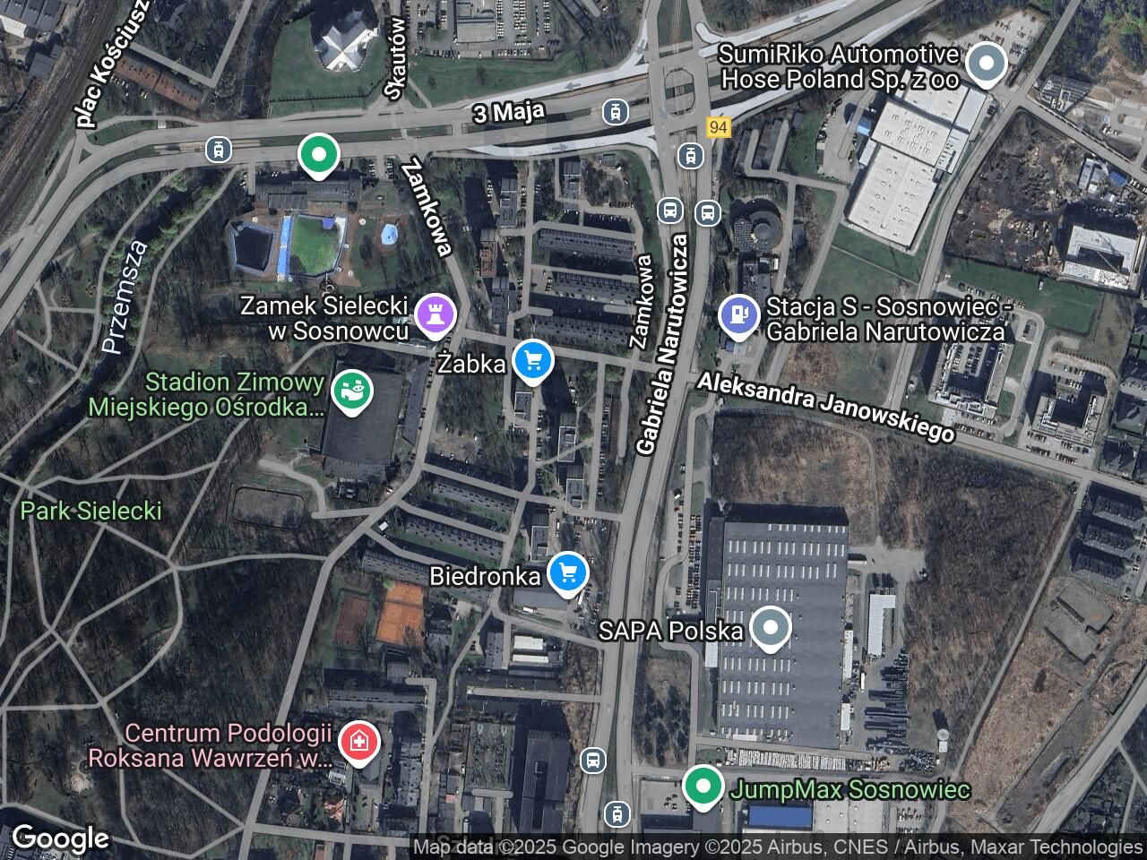 Mieszkanie 3-pokojowe Sosnowiec Sielec, ul. Zamkowa