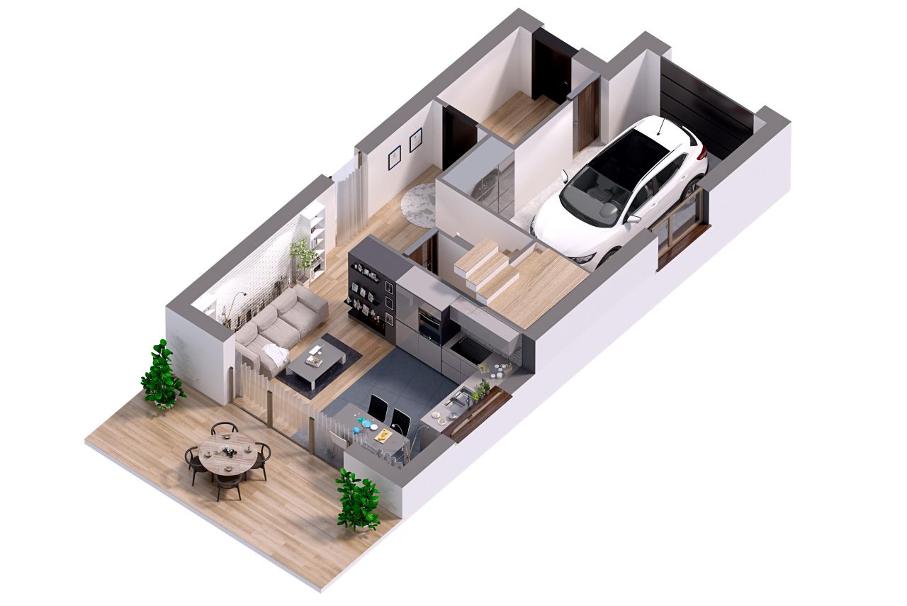 dom wolnostojący, 4 pokoje Makosieje, ul. Akacjowa. Zdjęcie 12