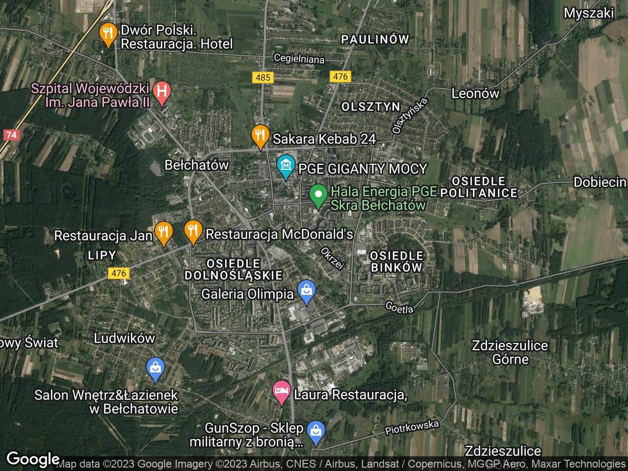 dom wolnostojący Bełchatów, os. Okrzei