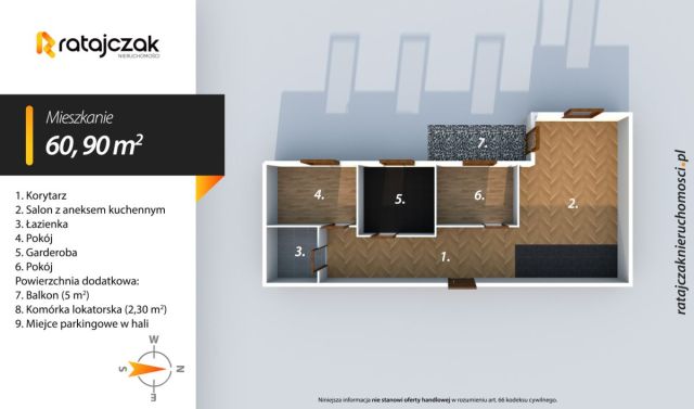 Mieszkanie 4-pokojowe Wejherowo, ul. Franciszka Fenikowskiego. Zdjęcie 18