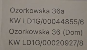 Działka budowlana Zgierz, ul. Ozorkowska