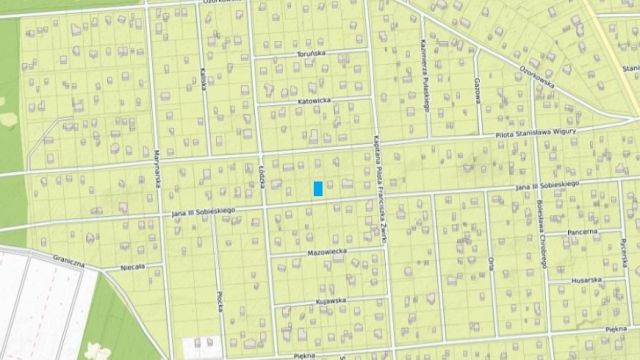 Działka budowlana Sokolniki-Las, ul. Jana III Sobieskiego. Zdjęcie 1