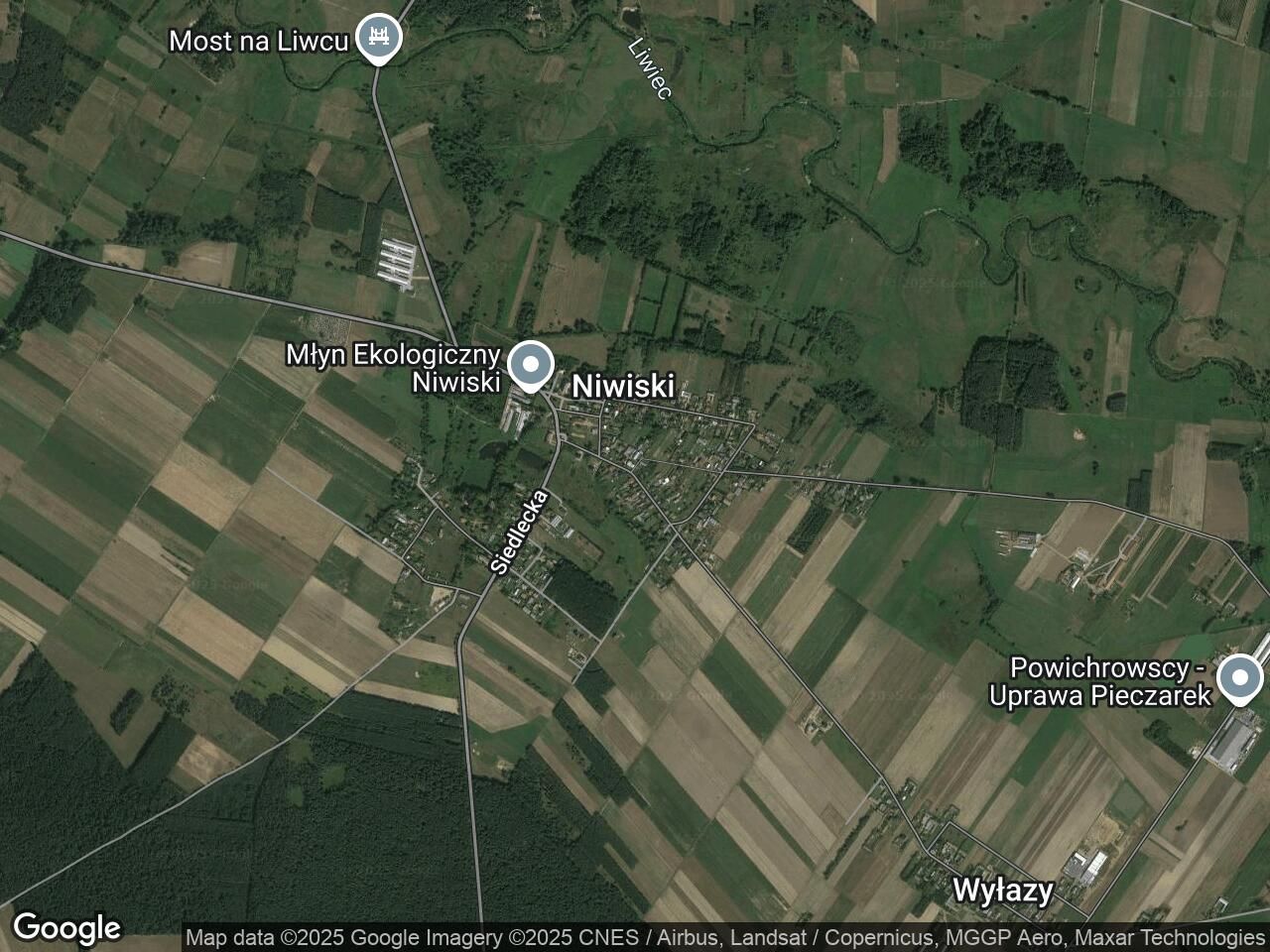 Działka budowlana Niwiski, ul. Wiejska