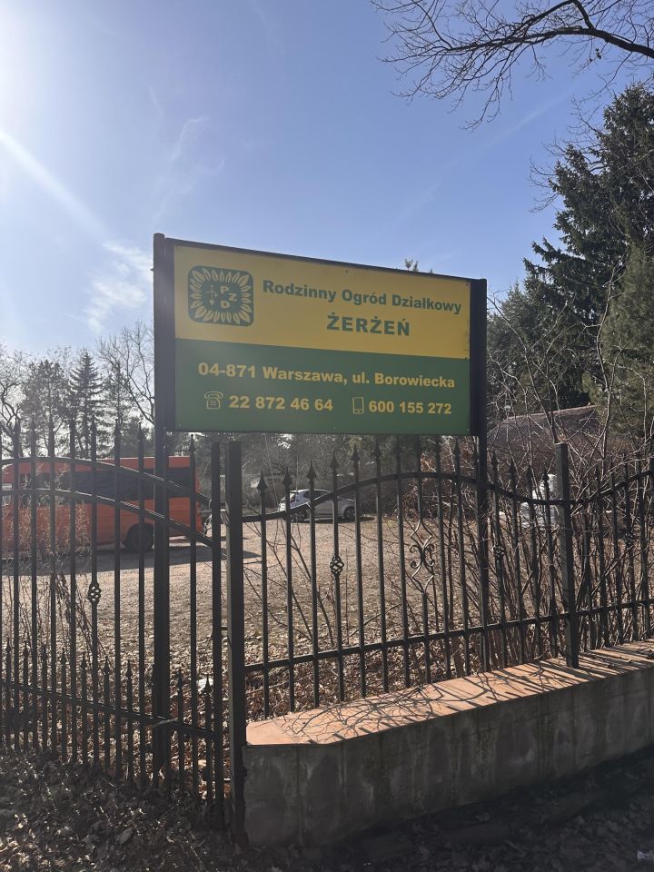 Działka rod Warszawa Wawer, ul. Borowiecka. Zdjęcie 4