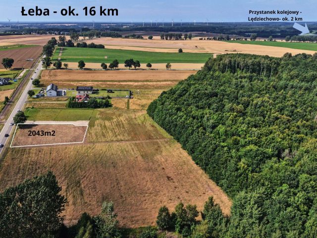 Działka rolno-budowlana Krępa Kaszubska. Zdjęcie 1