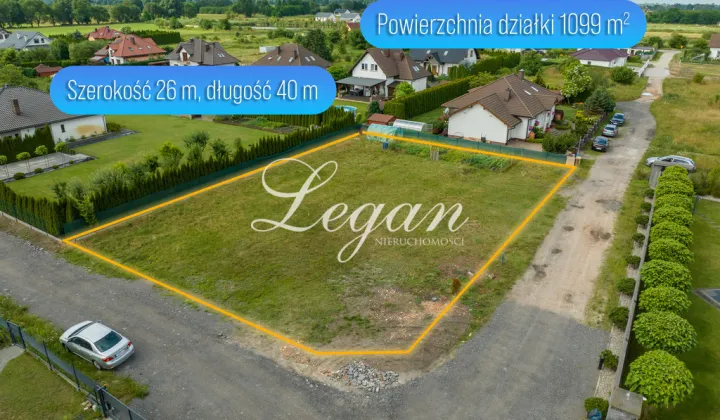 Działka budowlana Prądocin
