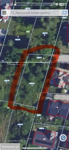 Działka inwestycyjna Kraków Dębniki, ul. Spacerowa. Zdjęcie 1