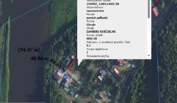 Działka budowlana Zambski Kościelne