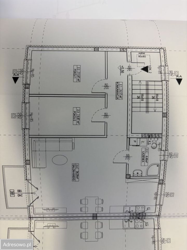 Mieszkanie 3-pokojowe Warszawa Wawer, ul. Borowiecka. Zdjęcie 12