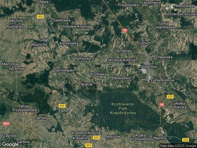 Działka budowlana Kozłówka. Zdjęcie 1