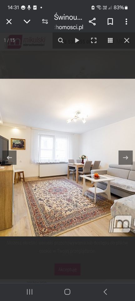 Mieszkanie 3-pokojowe Świnoujście Nadmorska, ul. Monte Cassino. Zdjęcie 7