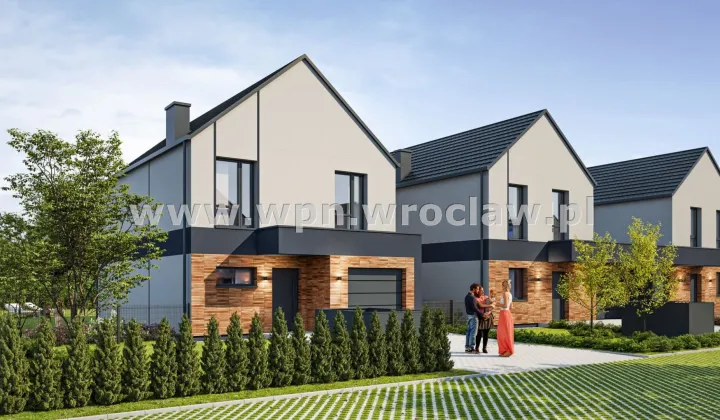 bliźniak, 4 pokoje Kobierzyce