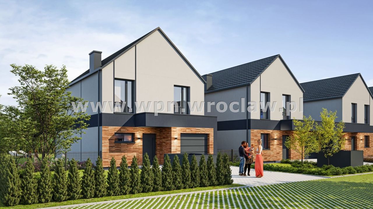 bliźniak, 4 pokoje Kobierzyce. Zdjęcie 1