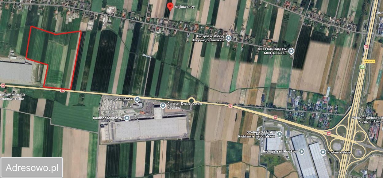 Działka inwestycyjna Majków Duży. Zdjęcie 1