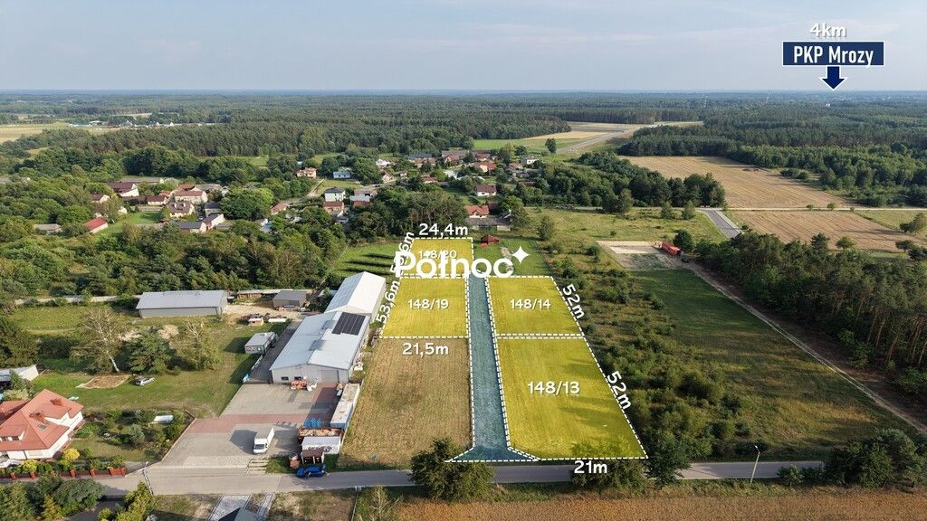 Działka budowlana Olszewice. Zdjęcie 2