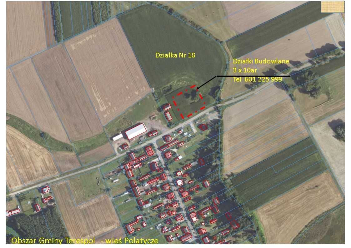 Działka budowlana Polatycze. Zdjęcie 7