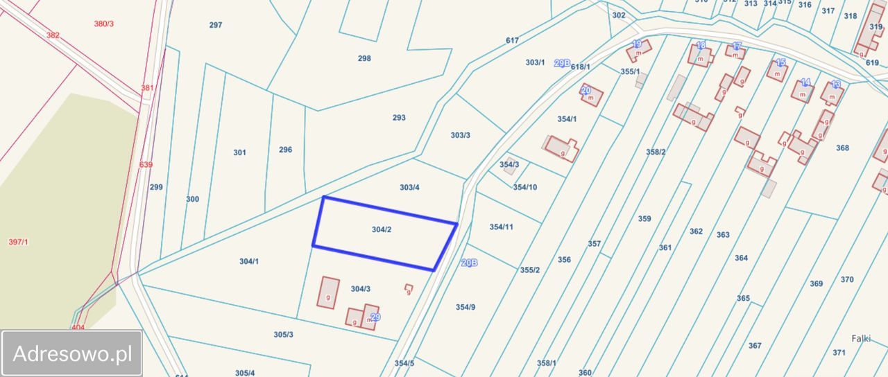 Działka budowlana Falki. Zdjęcie 12