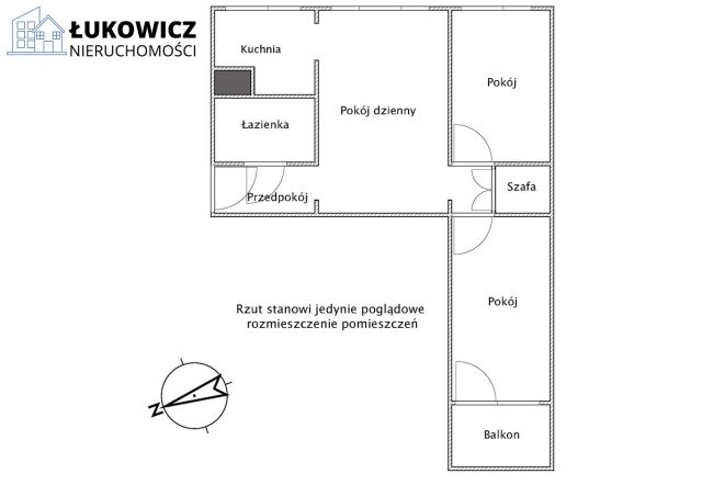 Mieszkanie 3-pokojowe Bielsko-Biała Złote Łany. Zdjęcie 2