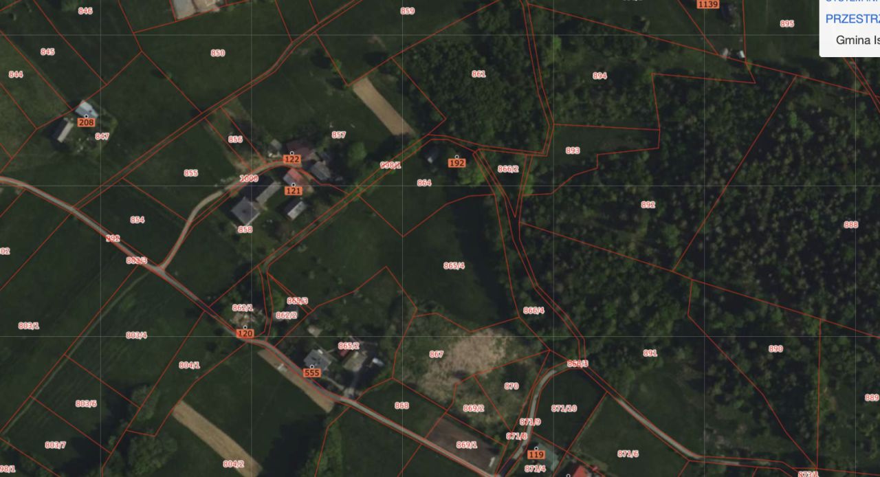 Działka rolno-budowlana Koniaków Do Jasieniarza