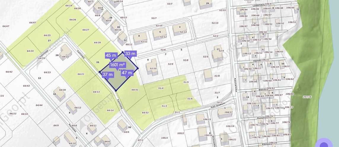 Działka budowlana Warzenko, ul. Kalinowa. Zdjęcie 4