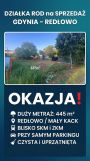 Działka rod Gdynia Redłowo, al. Zwycięstwa. Zdjęcie 1