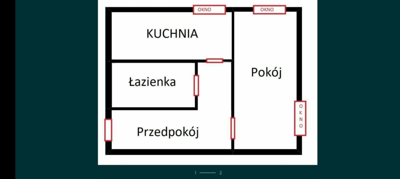 Mieszkanie 1-pokojowe Ostrowiec Świętokrzyski Centrum, ul. Henryka Sienkiewicza. Zdjęcie 1
