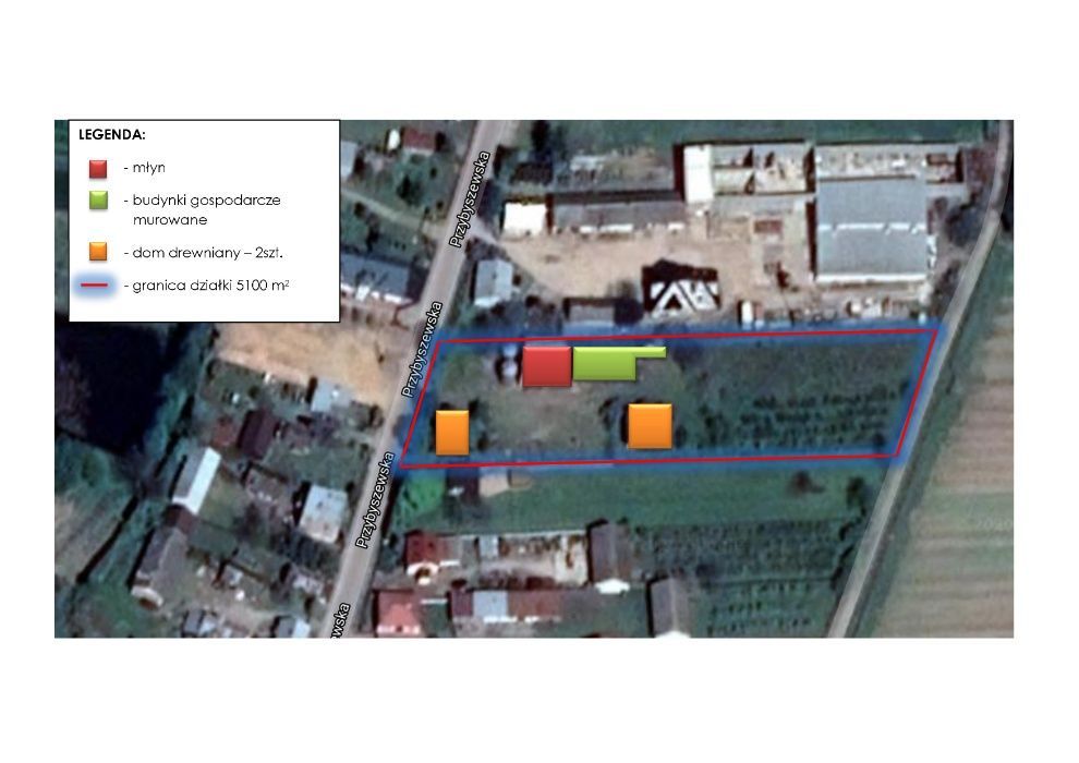 Działka inwestycyjna Goszczyn, ul. Przybyszewska. Zdjęcie 2