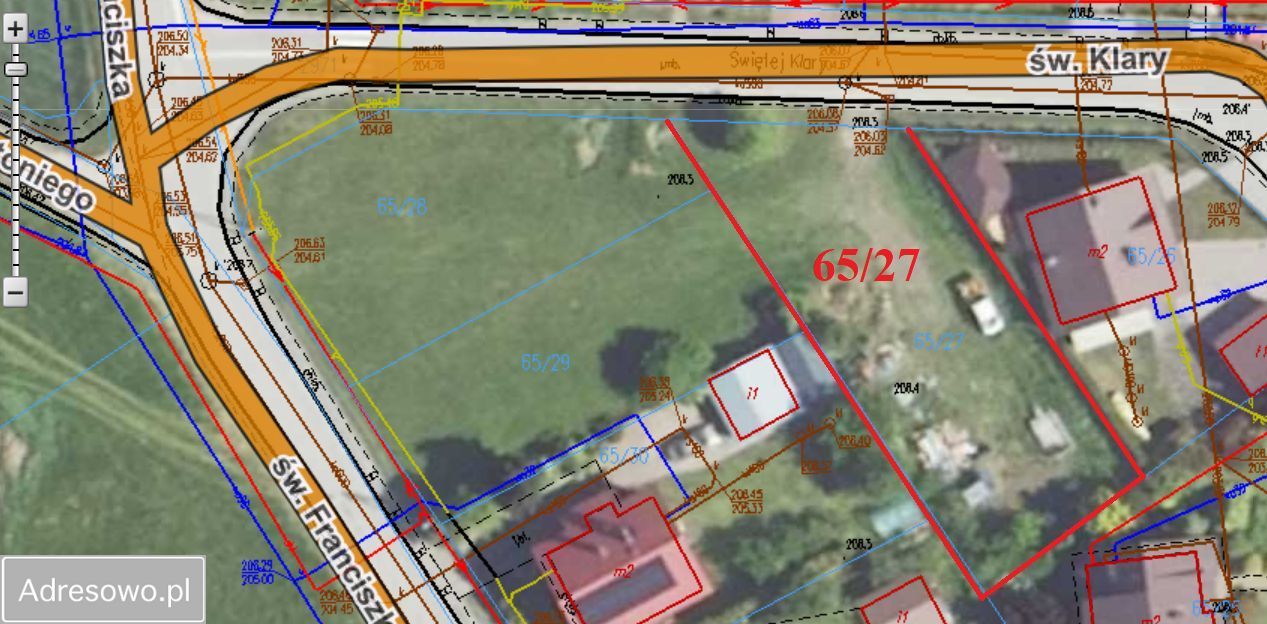 Działka rolna Sędziszów Małopolski, ul. św. Klary