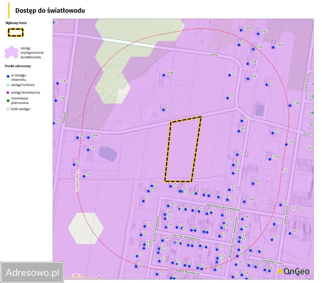 Działka budowlana Leszno. Zdjęcie 14