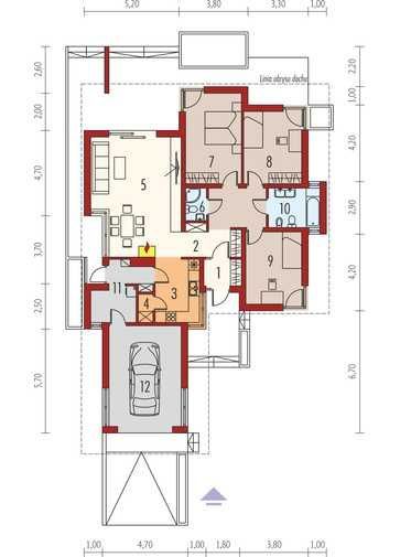 dom wolnostojący Małęczyn, ul. Makowska. Zdjęcie 4