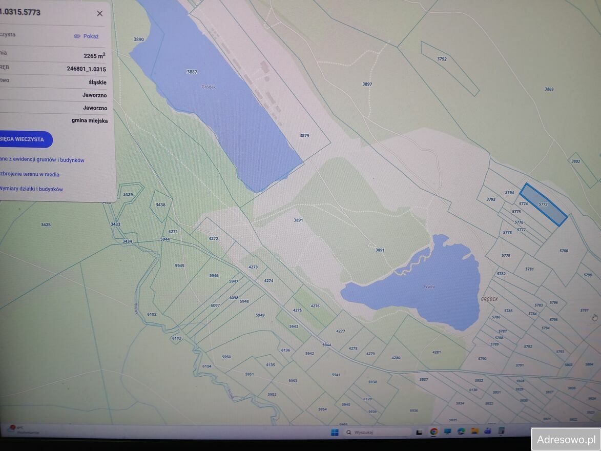 Działka rolna Jaworzno Ciężkowice