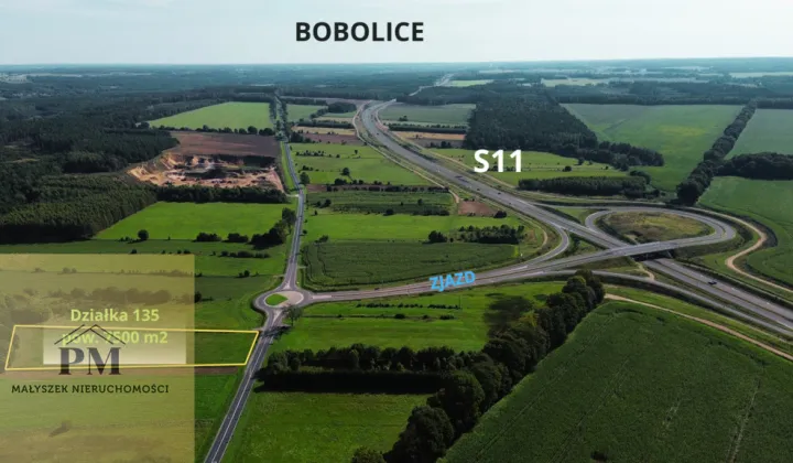 Działka rolna Kłanino