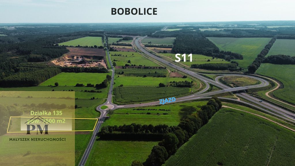 Działka rolna Kłanino