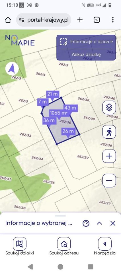 Działka budowlana Sędki. Zdjęcie 2