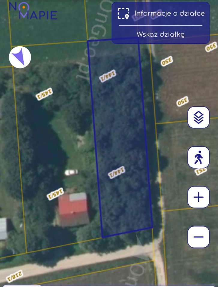 Działka budowlana Meszki