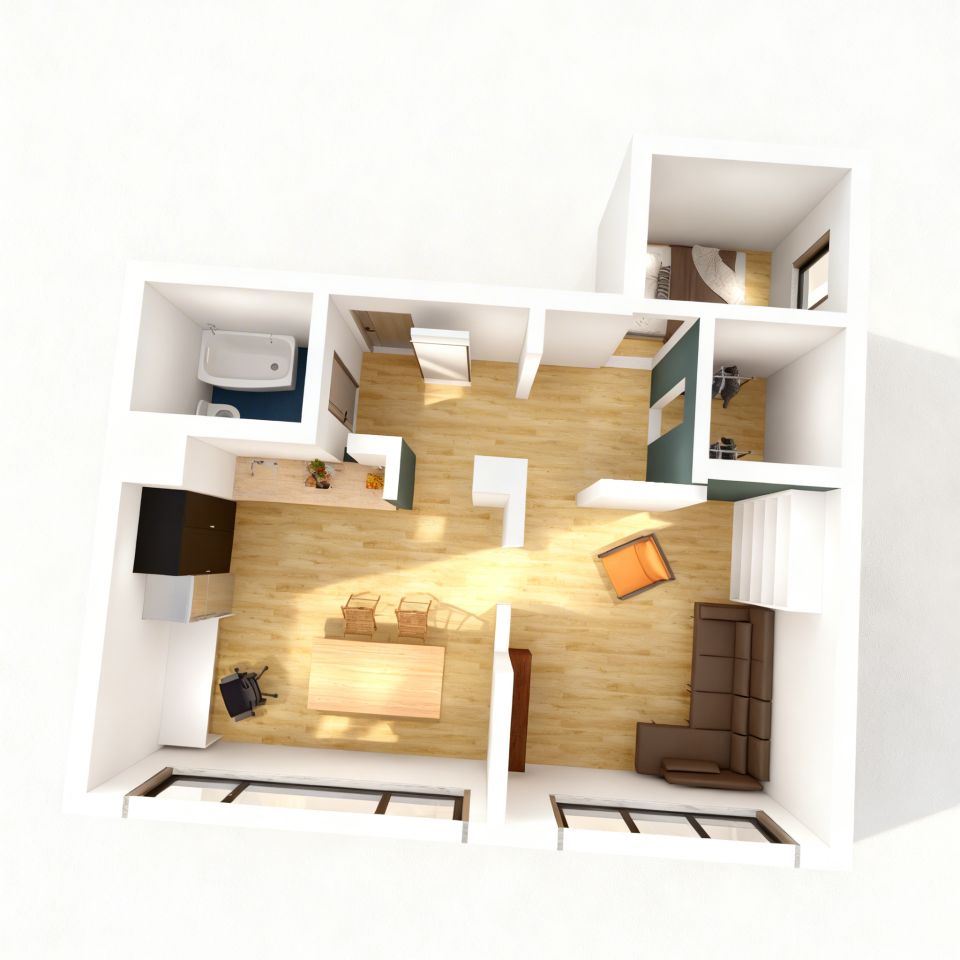 Mieszkanie 2-pokojowe Gliwice Kopernik, ul. Mikołaja Kopernika. Zdjęcie 15